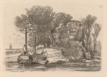 Liber Studiorum: Tafel 19, Postwick Grove, Norfolk