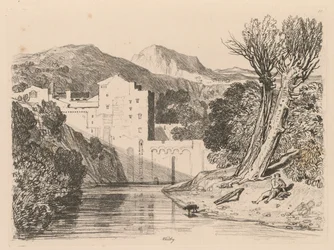 Liber Studiorum: Platte 22, Whitby, 1838