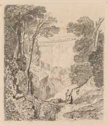 Liber Studiorum: Tafel 2, Blick auf Clifton