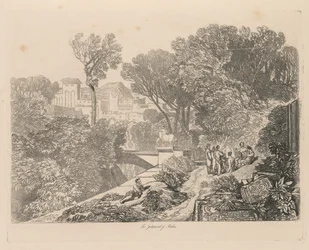 Liber Studiorum: Platte 6, Das Urteil des Midas, 1838