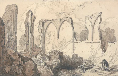 Ruine hinter der Freischule, Thetford, Suffolk