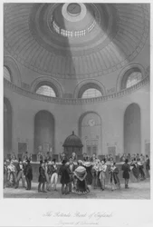 Die Rotunde, Bank of England - Zahlung von Dividenden