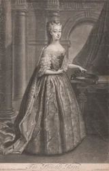 Die Prinzessin Royal (Prinzessin Ann, älteste Tochter von George II)