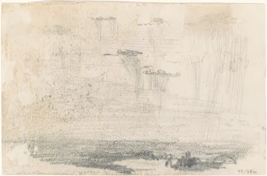 Wolken [verso], 1870-1872