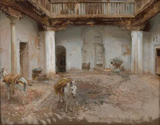 Innenhof, Casa del Chapiz