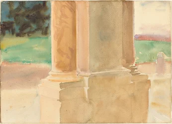 Frascati, Architekturstudie, ca. 1907
