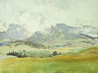 In den Dolomiten, 1914