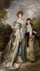 Lady Warwick und ihr Sohn