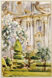 Palast und Gärten, Spanien, 1912