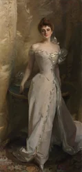 Porträt von Lisa Colt Curtis, 1898