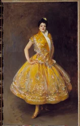 Porträt der spanischen Tänzerin Carmencita