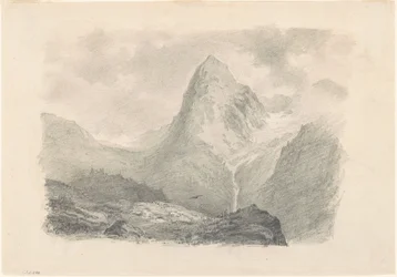 Die Alpen [recto], 1868-1869