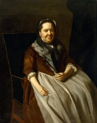 Porträt von Mrs. Paul Richard, geb. Elizabeth Garland (1700-73), 1771