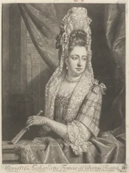 Porträt von Maria II. Stuart