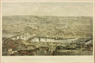 Newcastle upon Tyne zur Zeit von Königin Victoria