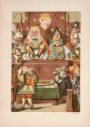 Der Prozess des Herzbuben, aus Alice