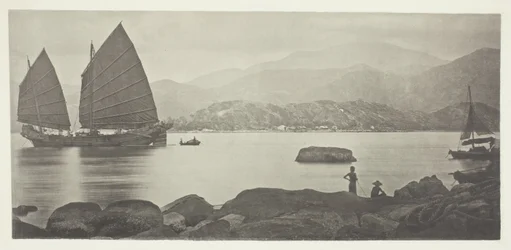 Eine Kanton-Handelsdschunke