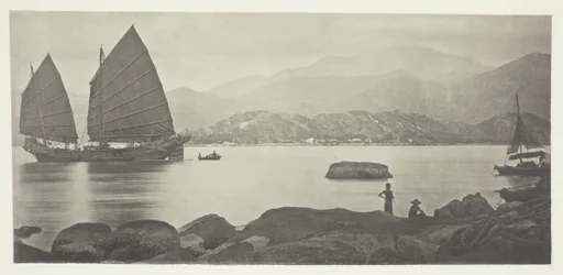 Eine Kanton-Handelsdschunke