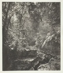Ein Gebirgspass in Formosa