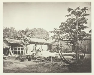 Eine Pepohoan-Wohnung, ca. 1868