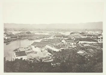 Foochow Ausländische Siedlung, ca. 1868