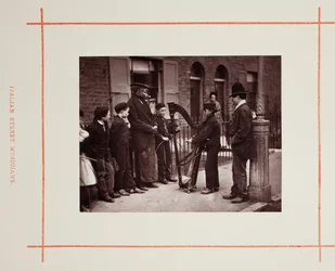 Italienische Straßenmusiker, 1877