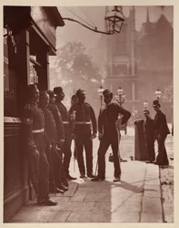 Rekrutierungsfeldwebel in Westminster
