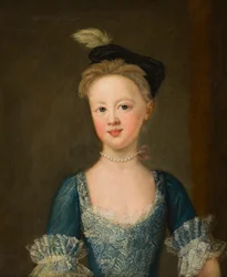 Porträt von Miss Diana Bridgeman (1726-1764) in jungen Jahren, c.1730-39