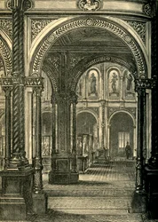 Central oder Loan Court, South Kensington Museum, um 1860er, 1881