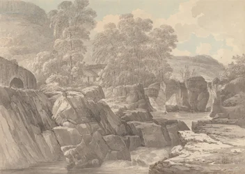 Pont-y-Pair am Fluss Llugwy bei Betws-y-Coed, Denbigh