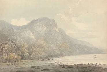 Ansicht von Krakatoa, Chinesische Meere