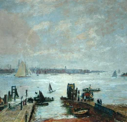 Hafen von Portsmouth, 1907