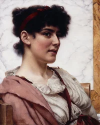 Eine römische Schönheit, ca. 1889