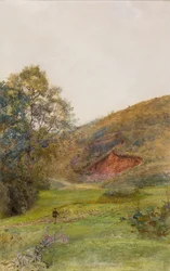 Die Quantock Hills, ca. 1870