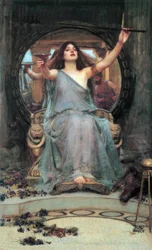 Circe bietet Odysseus den Becher an