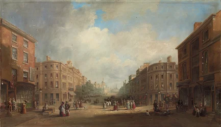 Ein vorgeschlagenes Schema für eine neue Straße, Newcastle, 1831