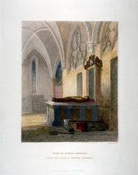 Grab von Lancelot Andrews in der Lady Chapel, St Saviour