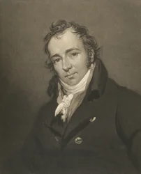 Porträt von James Ward (1769-1859) graviert von James Ward