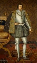 Porträt von König James I. von England