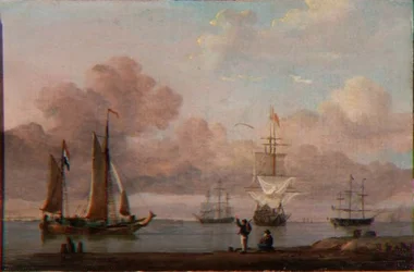 Schiffe in ruhiger See