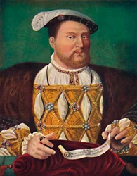 Porträt von Heinrich VIII Hampton Court Palace, um 1530, 1903