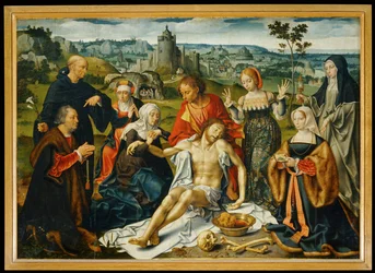 Altarbild der Beweinung Christi