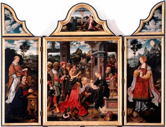 Triptychon der Anbetung der Könige