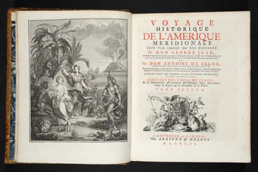 Frontispiz von Voyage Historique de l