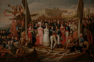 Landung von Ferdinand VII. in El Puerto de Santa María