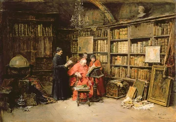 Im Arbeitszimmer des Kardinals