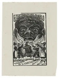 El Testarazo del Diablo, ca. 1900, gedruckt 1942 (Gravur)