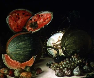 Stillleben mit Wassermelonen