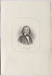 Porträt von Franz Liszt 1811-1886, 1856