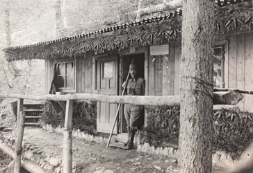 Album "Meine Weltkriegs-Erinnerungen Südwestfront (Kärnten, Italien, Südtirol) 31/03/1915-12/11/1918 - Josef Zohles Wien": Kommandobüro
